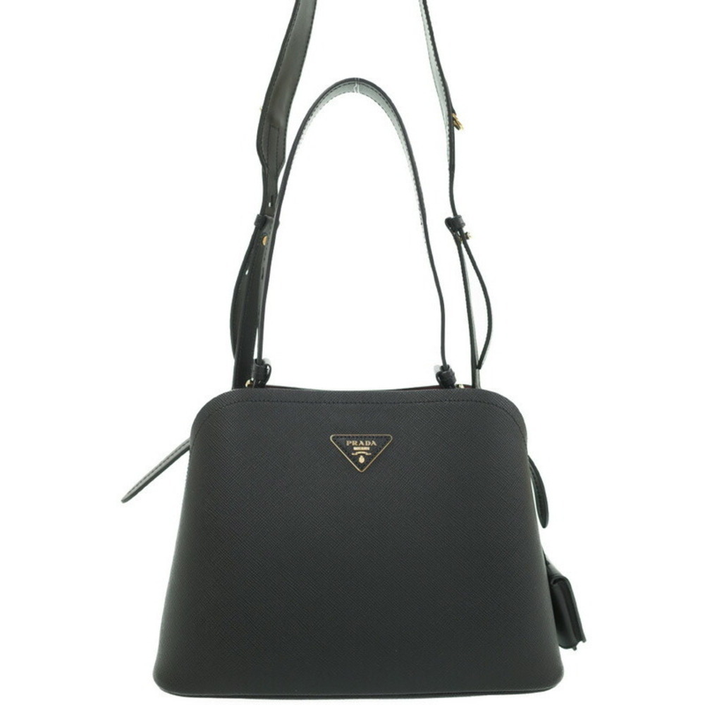 Prada Matinee bag black Saffiano leather